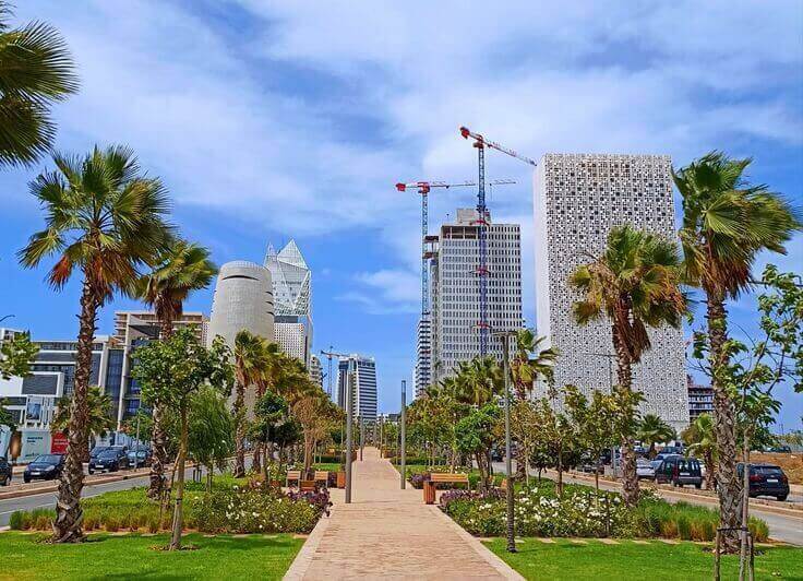 location de voiture à Casablanca Finance City
