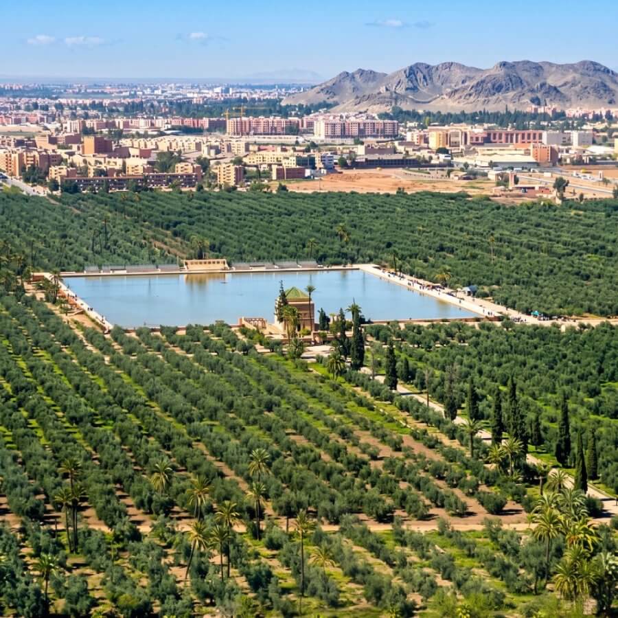 Les Jardins de Agdal à Marrakech